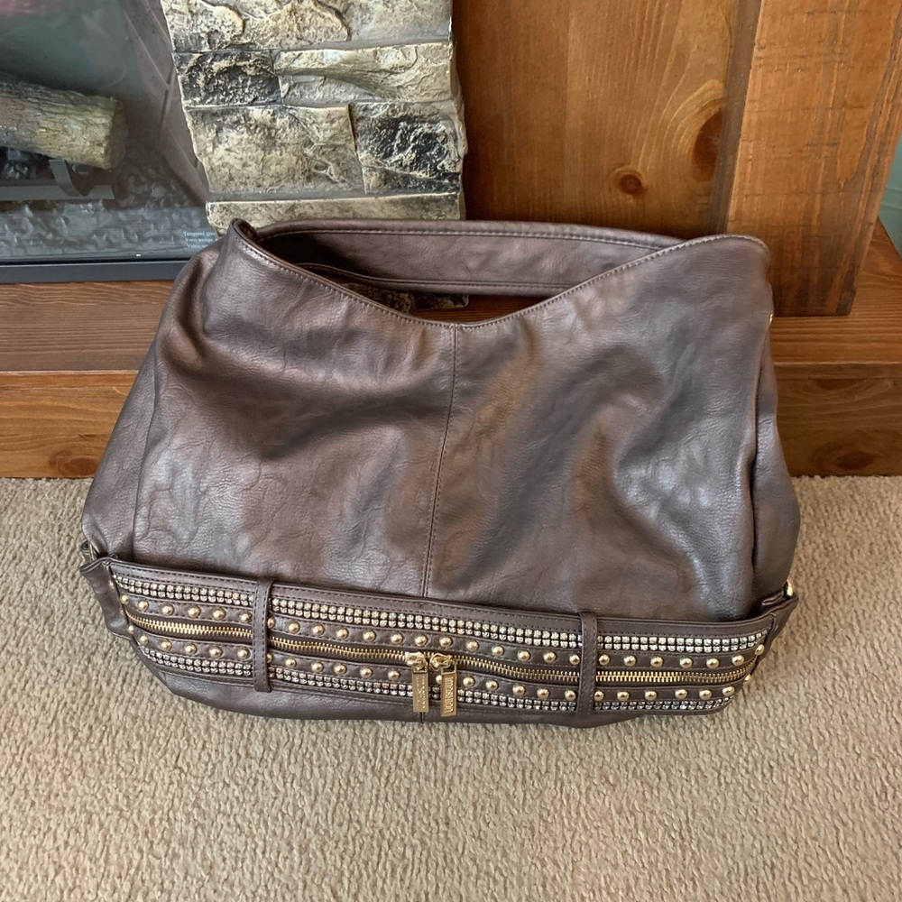 Gorgeous Gunmetal Imoshion hobo bag